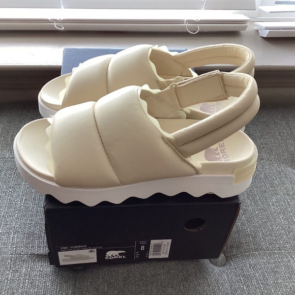 SOREL Viibe Slingback Sandal (Women), size 8 - Picture 9 of 11